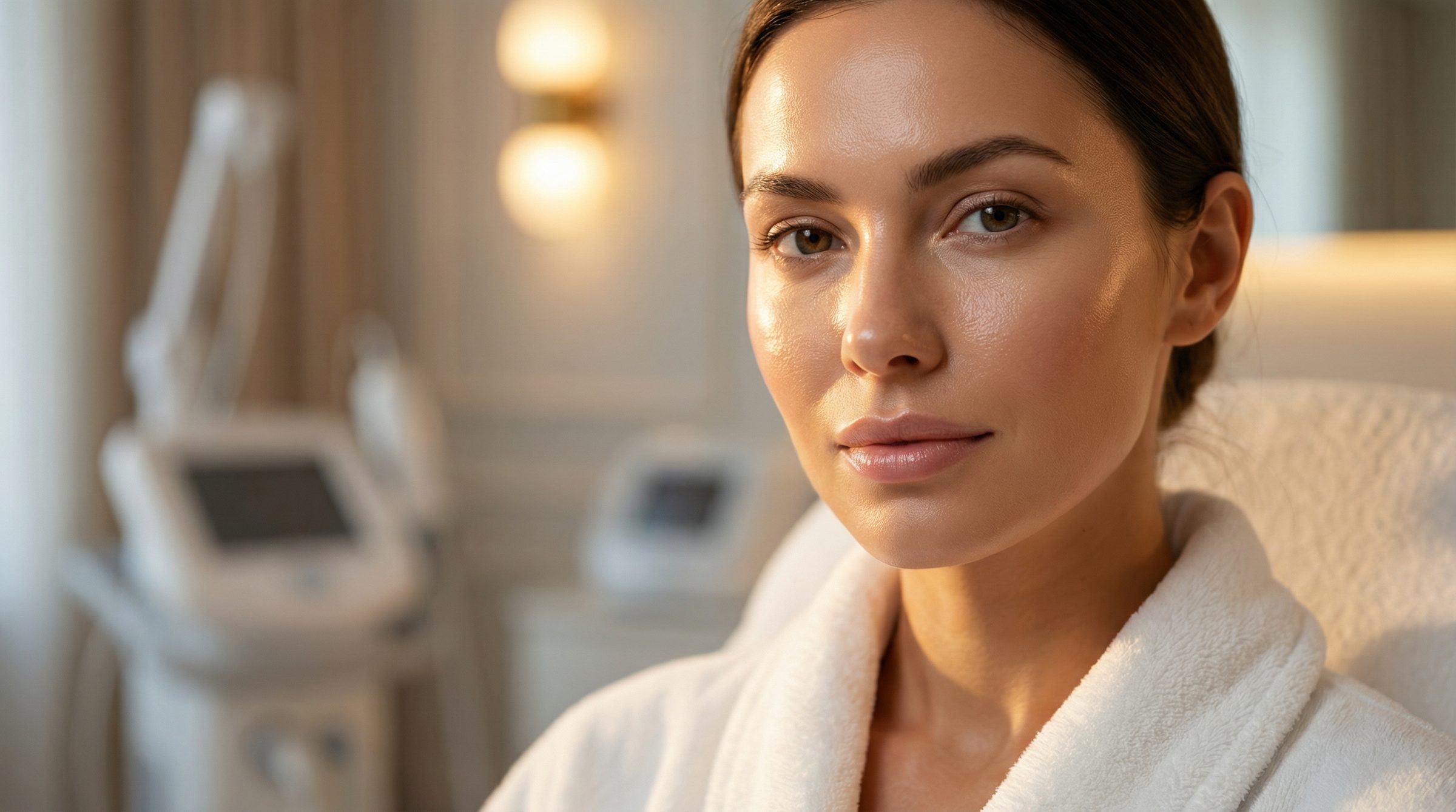 Exosome face treatment preparation for skin rejuvenation at Mesglo London