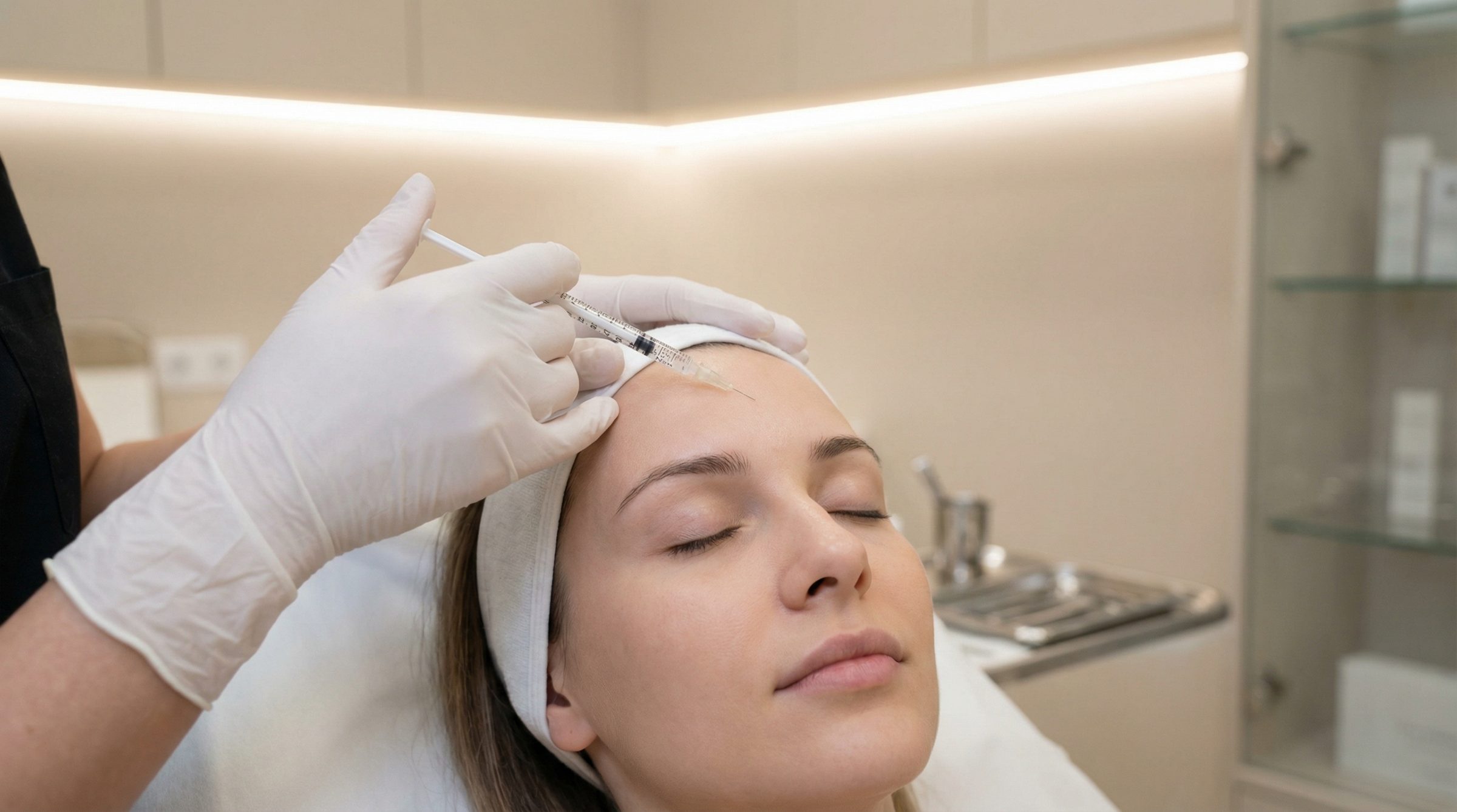 Anti-wrinkle injection treatment at Mesglo London Marylebone
